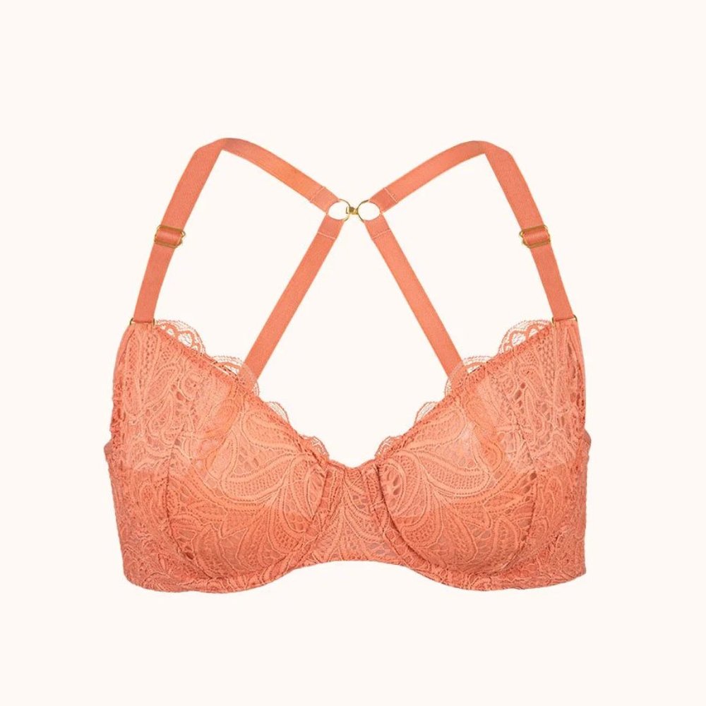 LIVELY Unlined Lace Bra - Picture 2 of 15